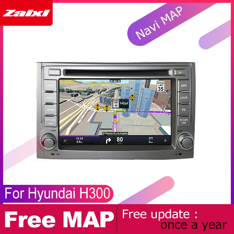 ZaiXi android автомобильный dvd GPS; Мультимедийный проигрыватель для hyundai H300 2007~ Автомобильный dvd Навигация Радио Аудио Видео плеер навигационная карта