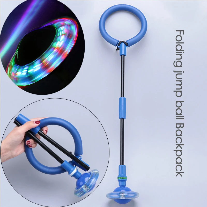 Balle De Saut Avec Poignée En Forme De Panda - Ballon Sauteur LED Pour Enfants, Antidérapant, Jouet Extérieur Et Intérieur - Idéal Anniversaire, Parc, Jardin