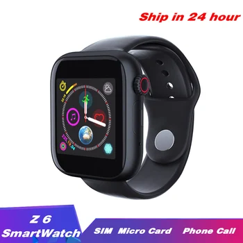

Z6 Smart Watch 2G SIM TF Card Fitness Bluetooth IOS Android Watch Phone Watches Camera Music player Smartwatch PK DZ09 Q18 Y1 A1