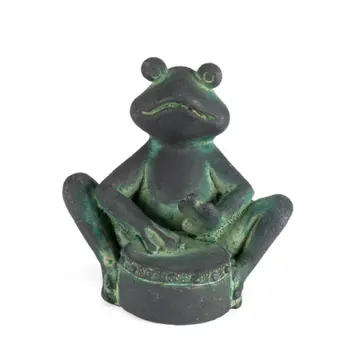 

Desk Decoration Musical Instrument Frog Statue Collectable Exquisite Small Statues Desk Decoration Ornament Toy Gift