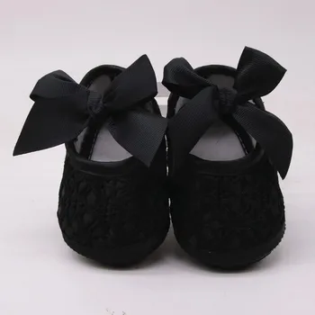 

Baby Shoes 2019Top Newborn Baby Girls Soft Toddler Shoes Soft Soled Non-slip Bowknot Footwear Crib Shoes For Baby Zapatos Bebe