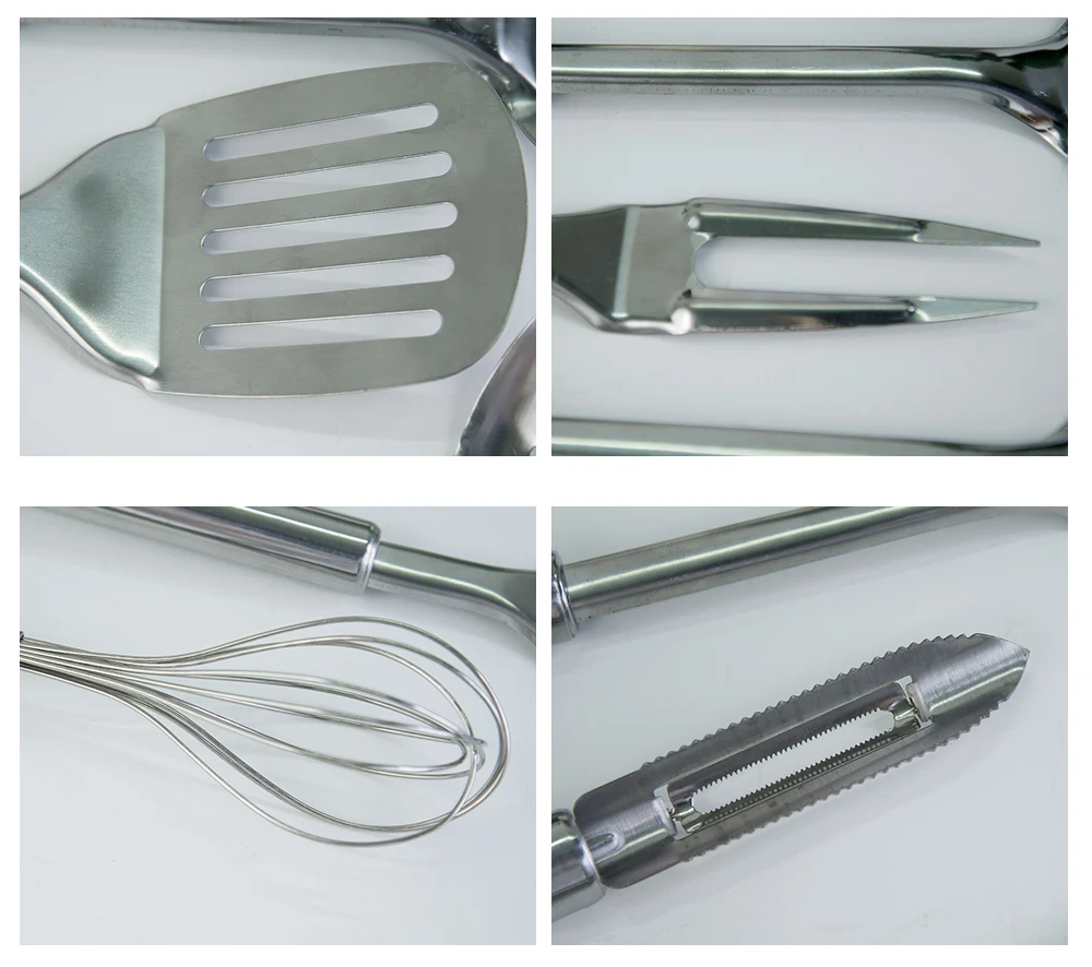 Letcase Stainless Steel Cooking Utensils Set