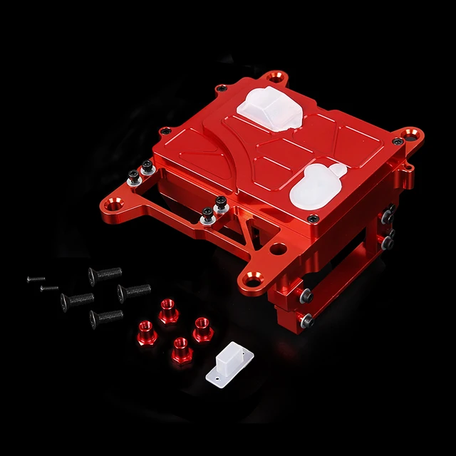 CNC Radio Box Set for 1/5 Hpi Rofun Baha Rovan Km Mcd Gtb Racing Baja 5B 5t 5sc Ss Truck Rc Car Racing Toys Parts