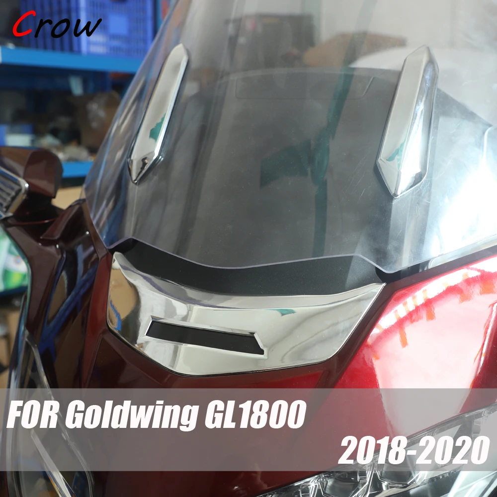 Для Honda Goldwing 1800 F6B GL1800 2018 2019 2020 новый мотоцикл хромированный передний обтекатель