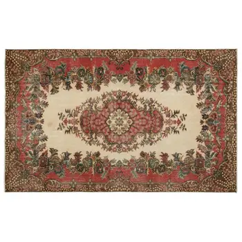 

Handmade Natural Vintage Turkish Area Rug 171x275 Cm-5'7''X9'0''
