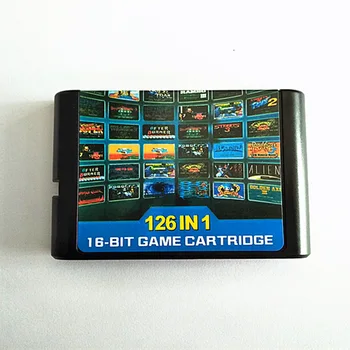 

16-bit Sega Game Card MD Black Card 126 One-in-one Game Card Suitable for SEGA MD Video Game Consoles