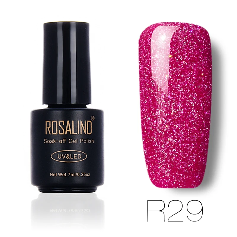 R29 ROSALIND Гель-лак для ногтей гибридные Лаки замочить от геля для ногтей Полуперманентная гелевая основа верхнее покрытие лак для ногтей для маникюра - Цвет: R29