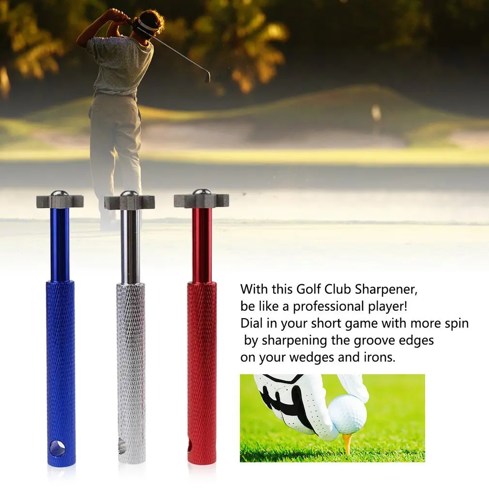 Golf Iron Wedge Club Groove Sharpener Tool Cleaner Square Groove Well Sell