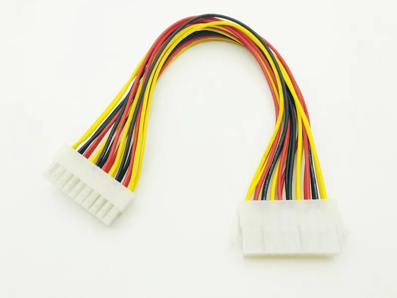

20 Pin Male to 20Pin Female Internal PC PSU Power Adapter ATX Extension Cable Connector Motherboard 20P Power Supply for Desktop