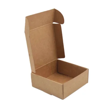 

100 x /Lot Small Kraft Paper Box Cardboard Handmade Soap Box Craft Paper Gift Box Packaging Jewelry Box Brown