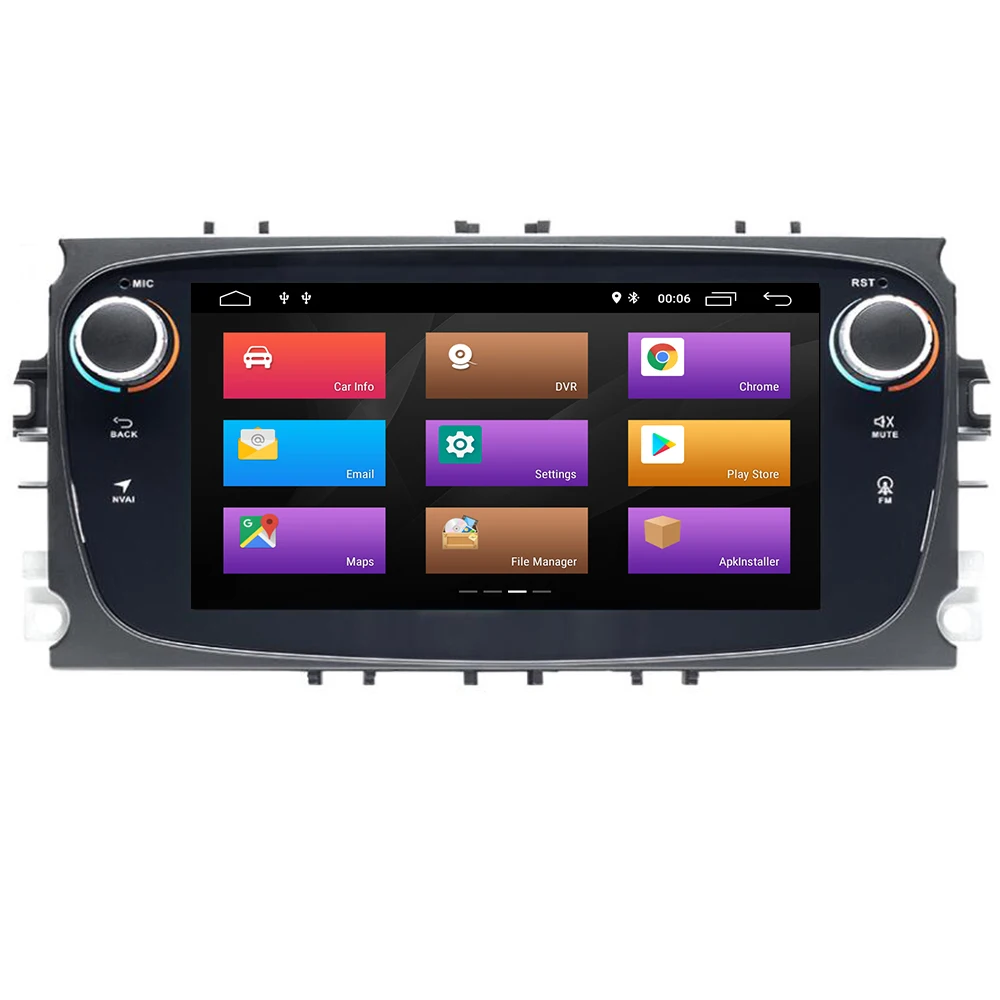 Ips DSP 2din Android 9,0 автомобильный мультимедийный плеер головное устройство для FORD/FOCUS/Mondeo 9/S-MAX/C-MAX/Galaxy/Kuga gps DVD Радио стерео