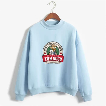

2020 new round neck sweatshirt fishbone decorative pattern printing funny cartoon fishbone kawaii sweatshirt two different thing