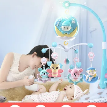 

Remote Control Baby Rattles Intelligent Whirling Baby Room Decor 0 12 Months Infant Toys Juguetes Bebes Newborn Toy AC50YL