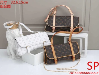 

Luxury Leather Handbags Women Bags Designer Brand Women's Shoulder Bags Large Capacity Ladies Hand Bags L423