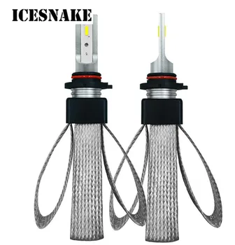 

ICESNAKE 6000K Car Headlight Bulb H1 LED H4 H7 H3 H11 H8 H9 9005 9006 HB2 HB3 HB4 12V 80W Auto Lamp Headlamp LED Kit