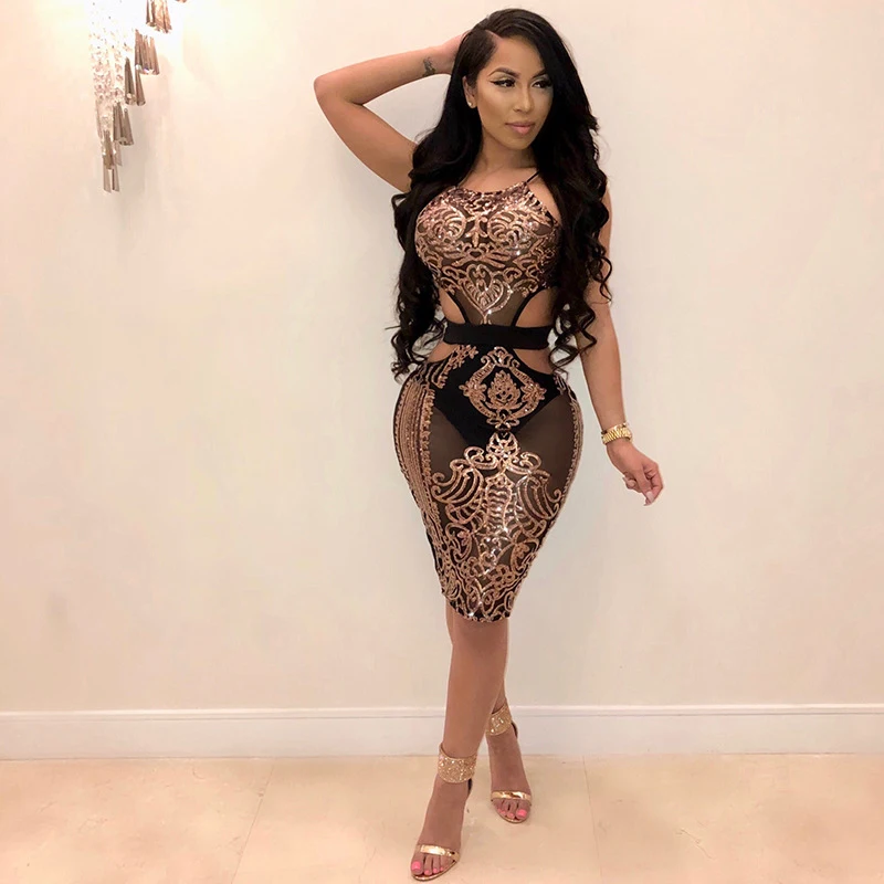 Glam bodycon dress Clearance