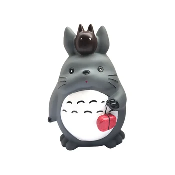 

UNBreakable Cartoon Toroto Figure Piggy Bank Money Box Plastic Piggy Bank Safe Coin Piggy Box Home Decoration Accesorries