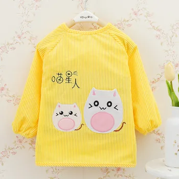 

Baby autumn and winter new smock boy smock anti-dirty children bib baby