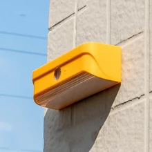 

Solar Light Outdoors Outdoor Waterproof Wall IP65 Motion Sensor Warm White Landscape Garden Decoration