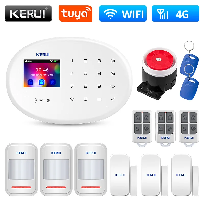 KERUI Wireless Remote Controller Lot For Home Burglar Securtity Alarm System Kit 