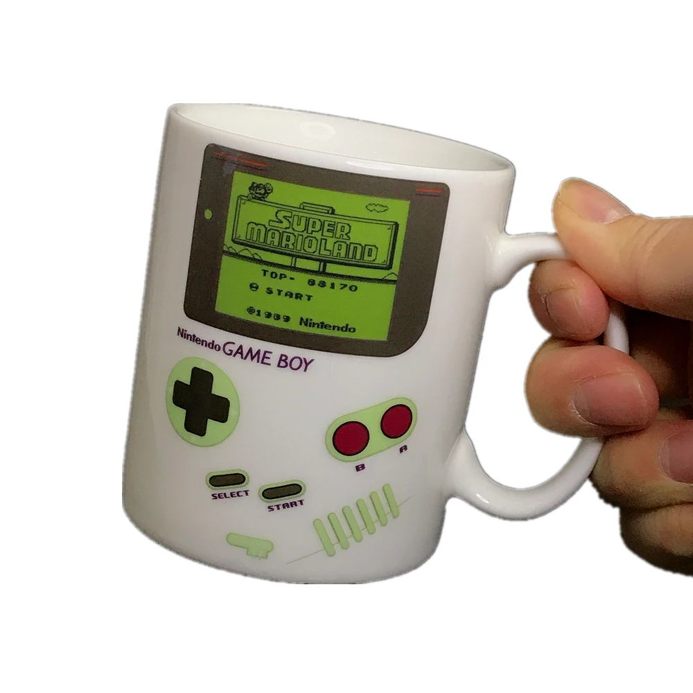 Game Boy Color Changing Cups Cool Tea Mugs Creative Funny Drinkware -  AliExpress Home & Garden