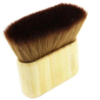 

Big Bamboo Body Brush or Powder Brush with Soft Synthetic Hair Make Up Brush