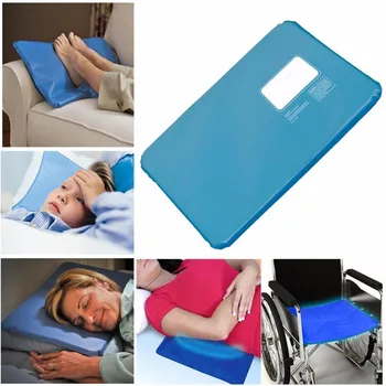 

Summer Ice Pad Massager Therapy Sleeping Aid Insert Chillow Pad Mat Muscle Relief Cooling Gel Pillow 1pcs