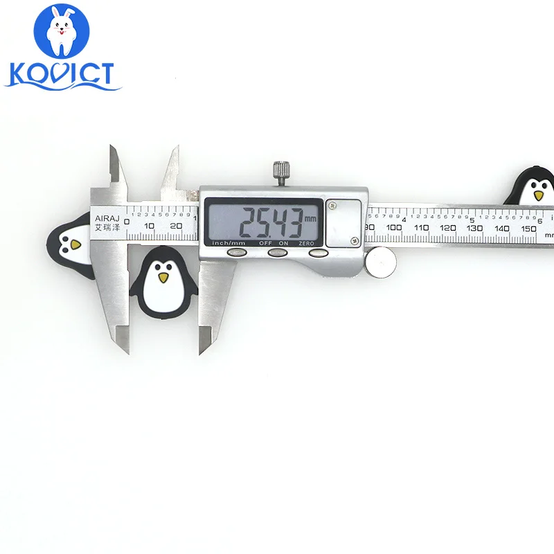 Kovict 5 шт. Пингвин из силикона бусины пищевого силикона прорезыватель DIY Уход ожерелье аксессуары perle бусы Детские Прорезыватели