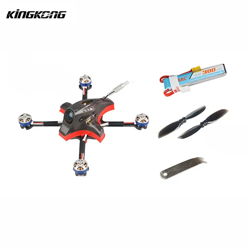 KINKONG/LDARC AK123 122 мм 3S 3-дюймовый зубочистка FPV гоночный Дрон PNP/BNF F4 12A Blheli_S ESC 25~ 200mW VTX Runcam Nano2 Cam