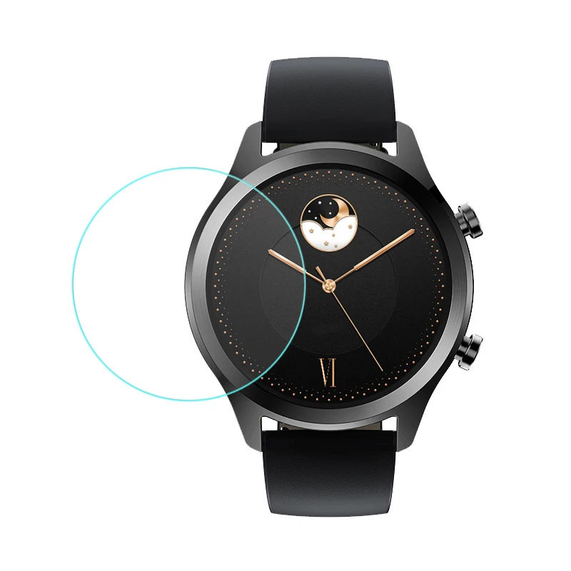 2 шт. для Tic Watch C2 закаленное стекло 9H 2.5D Защитная Пленка премиум класса для Tic Watch S2 e2 S E PRO спортивные Смарт-часы