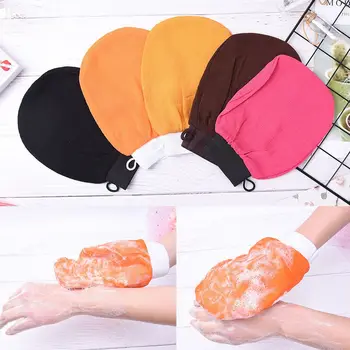 

1PC Durable Moroccan Hammam Exfoliating Mitt Kessa Scrub Glove Preparation Shower Scrub Gloves Body Facial Massage Mitt NEW