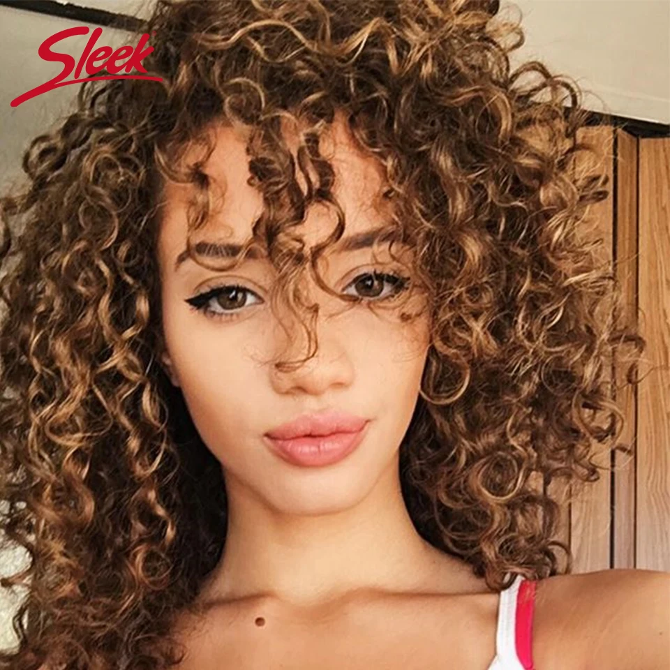 

Sleek Human Hair Wigs For Women Short Curly Remy Brazilain Human Hair Wig Jerry Curl Gold Black Real Short Pixie Cut Wig
