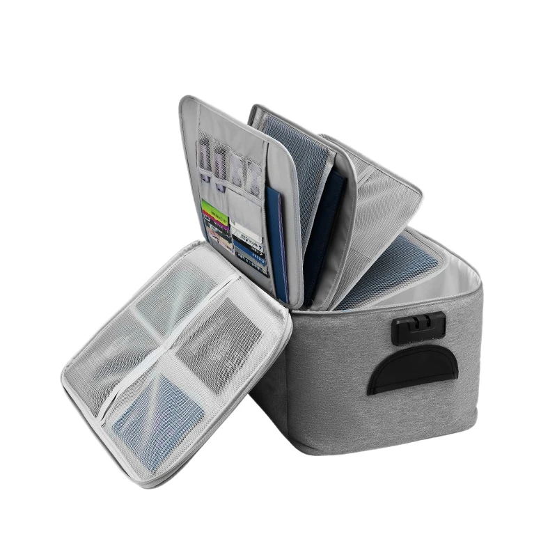 Вместительная сумка для хранения документов водонепроницаемая органайзер