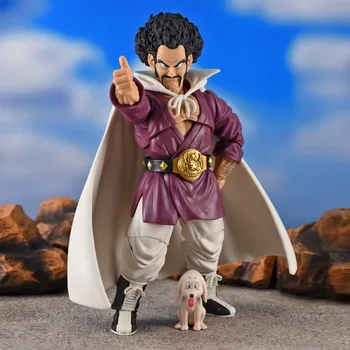 

SHF Dragon Ball Hercule Mr. Satan Action Figure DBZ Mark Goku Friend Gift PVC Action Figure Collection Model 14cm Anime