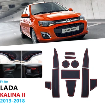 

Anti-Slip Rubber Gate Slot Cup Mat For Lada Kalina II MK2 2013 2014 2015 2016 2017 2018 Coaster Car Accessories BA3 2192 2194