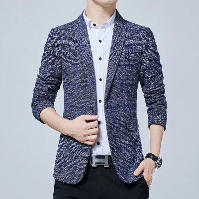 2019 Spring Autumn Luxury Men Blazers New Fashion Brand High Quality Slim Fit Suit Chinese Jacket 2019 Spring Autumn Luxury Men Blazers New Fashion Brand High Quality Slim Fit Suit Chinese Jacket