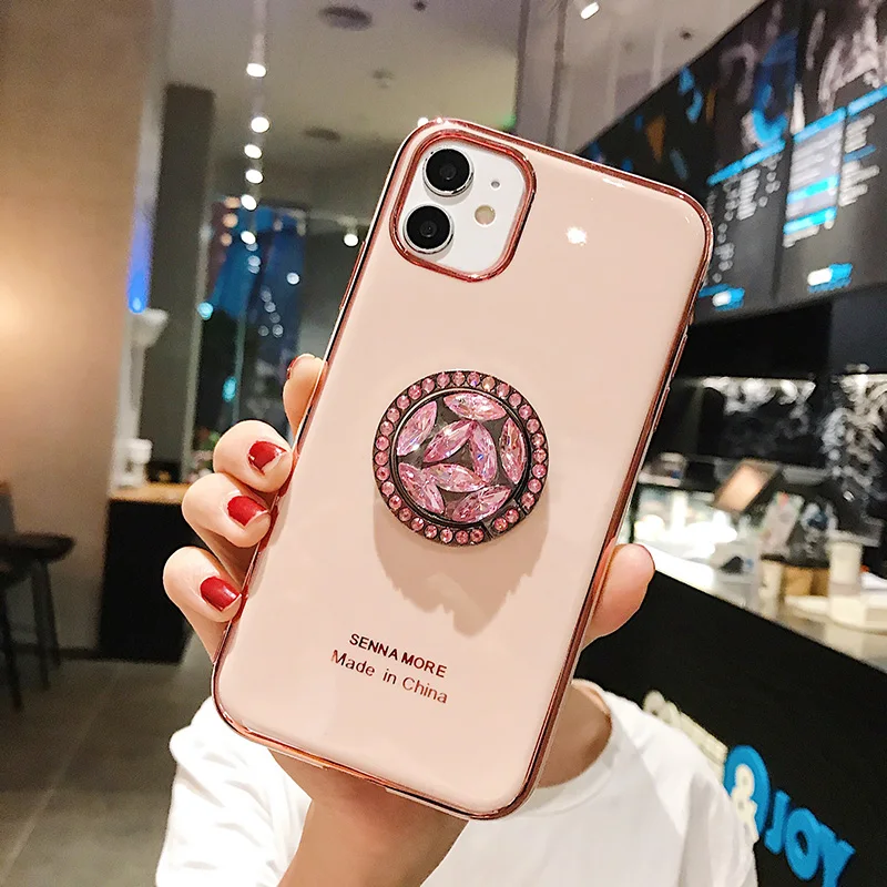 

Glitter Case For Huawei Honor 4T Pro 9A 9X View 10 20 30 V10 V20 V30 8X 8A 8S 7A 7C 10i P Smart Z 2019 Ring Holder Cases Cover