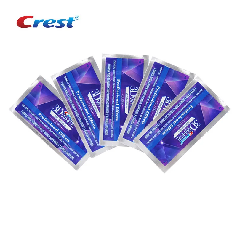 

3D White Strips Professional Effects Whitestrips Teeth Care 5/10/20 Pouch Dental Hygiene Tooth Whitener Teeth Whitening Strips