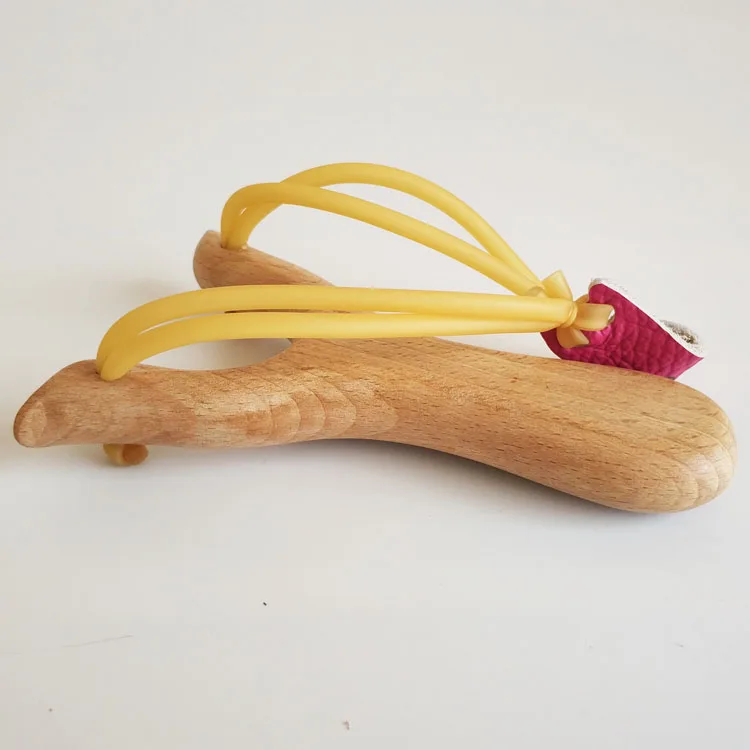 Traditional Outdoor Athletic Solid Wood Slingshot Classic Fork CHILDREN'S Toy Wood Adult
