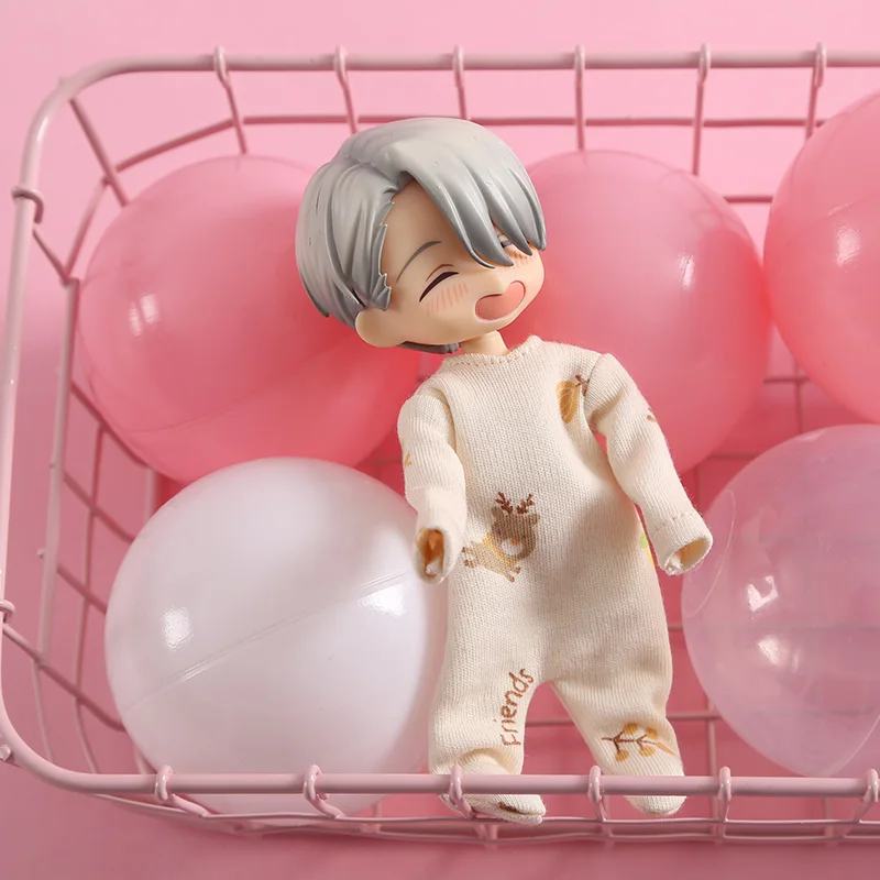 Ob11 одежда для малышей пижамы для альпинизма 1/12 BJD одежда красота узел комбинезон со Свинкой GSC PICCODO Кукла Одежда куклы аксессуары