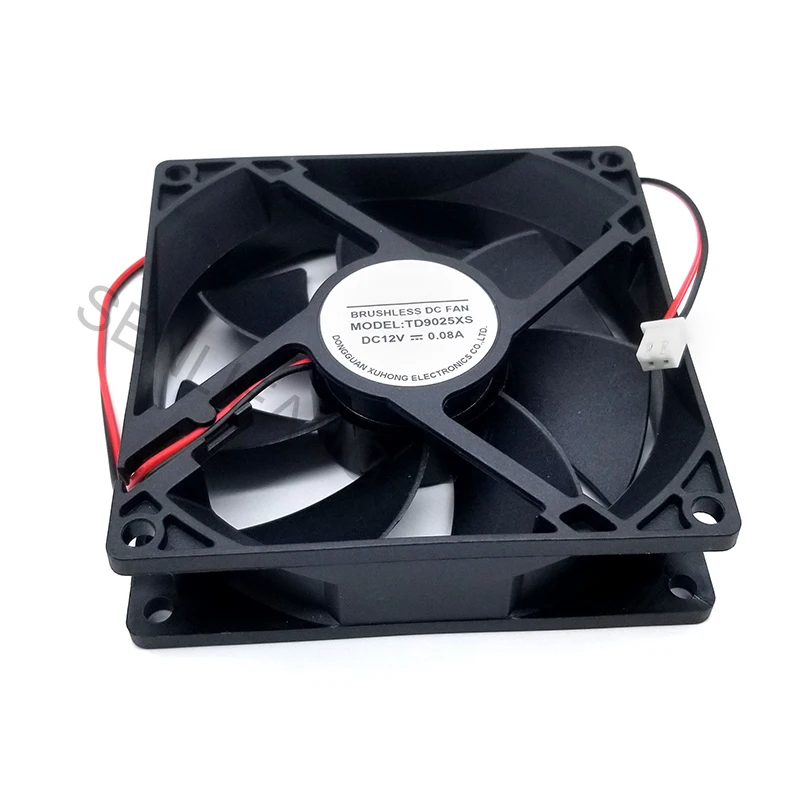 Абсолютно новый для TD9025XS DC12V 0.08A двухрядный квадратный Вентилятор охлаждения |
