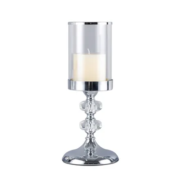 

Europe Metal Crystal Candlesticks Candle Holder For Coffee Dining Table Wedding Christmas Halloween Party Home Decoration ZXC006