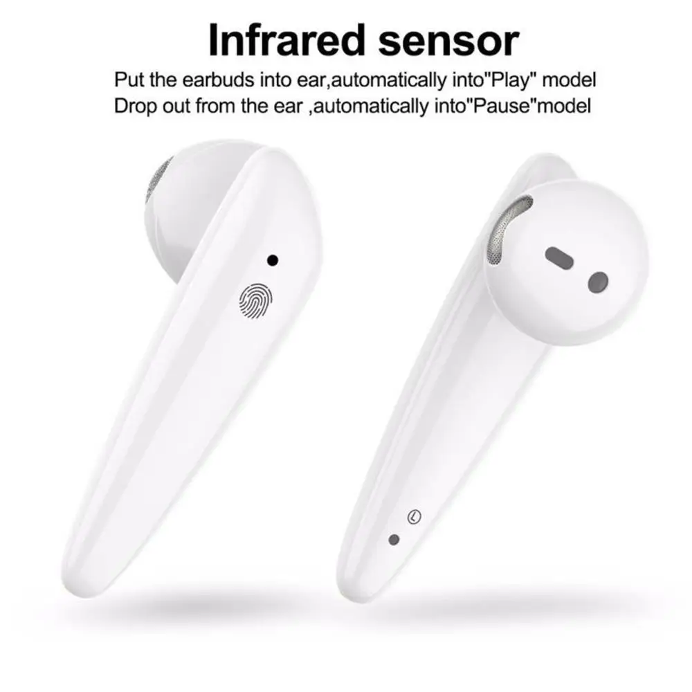 G01 TWS Bluetooth 5,0 наушники, умные сенсорные беспроводные наушники, стерео объемный звук, сенсорное управление, наушники для смартфона