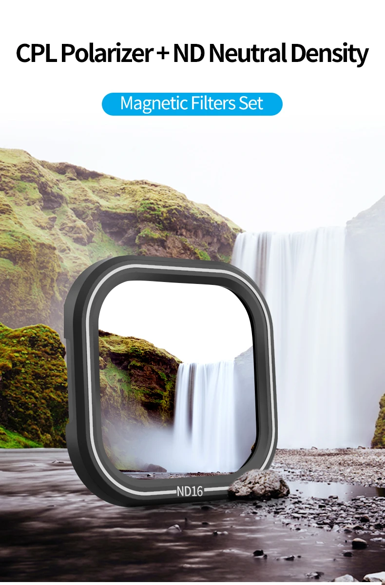 compatível com gopro hero 9, 8, 7,