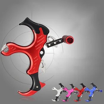 

Archery 3 Exchange Automatic Finger Thumb Trigger Grip Aluminum alloy Bow Release Aid Caliper adjustable For Compound Bow