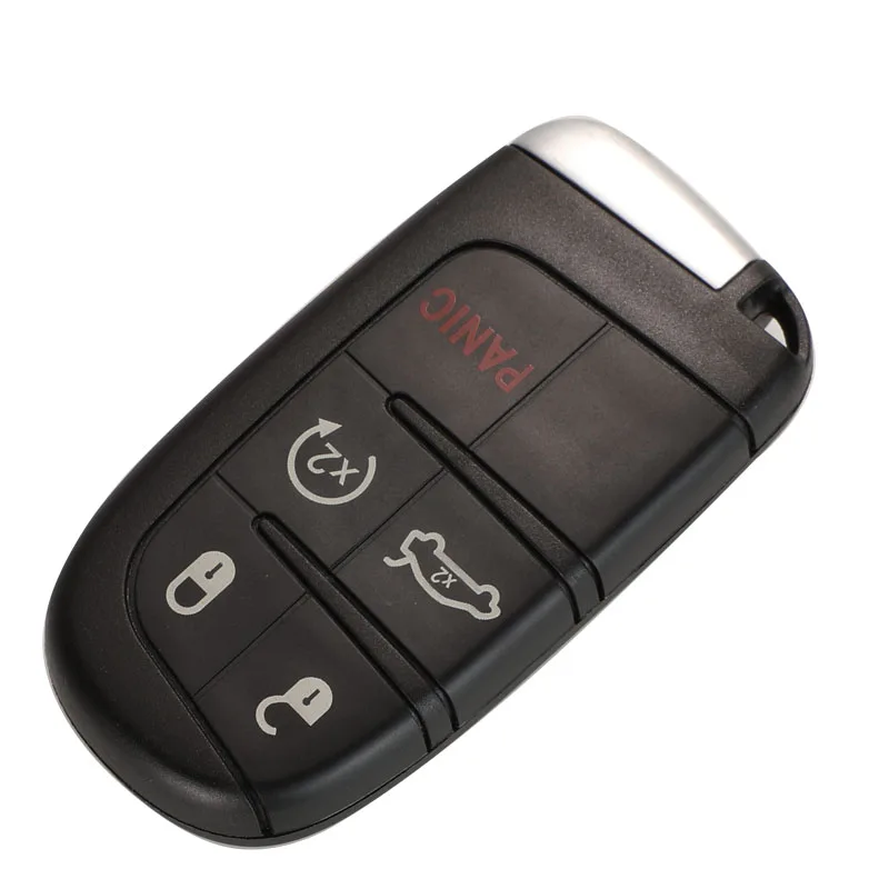 Jinyuqin 2/3/4/5 BTNS умный корпус для автомобильного ключа для Jeep Grand Cherokee Dodge Ram 1500 Journey Charger Дротика Challenger Durango Fiat