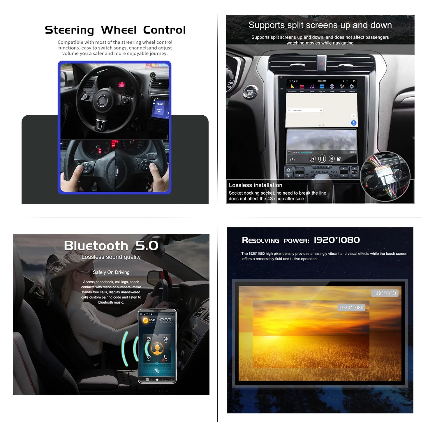 Aotsr Tesla 12," вертикальный экран Android 8,1 автомобильный DVD мультимедийный плеер gps навигация для Ford Mondeo 2013- стерео блок