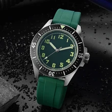 San Martin Новые автоматические часы для дайверов наручные часы из нержавеющей стали NH35movement 200 водонепроницаемые часы с сапфировым стеклом для мужчин
