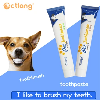 

2pcs Pet Toothpaste Set Pet Toothbrush Single/double finger Dog Oral Care Cats and Dogs Toothbrush Toothpaste Set