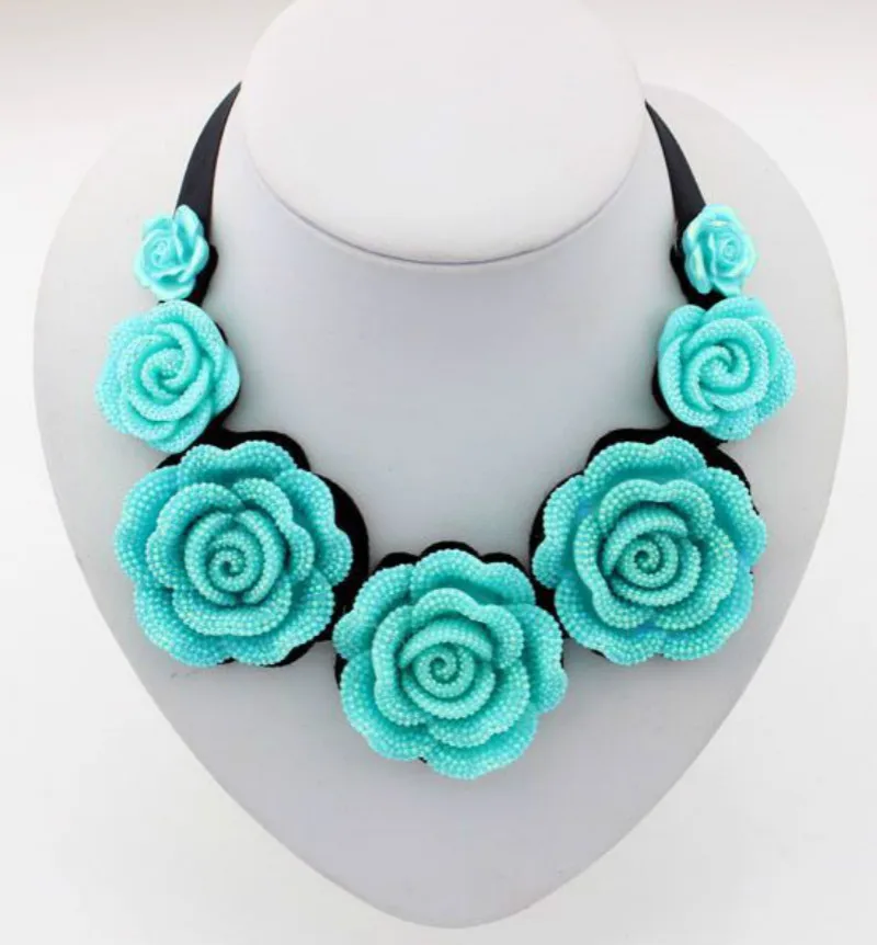 

Europe and the United States sell like hot cakes sautoir finale false collar lace pearl flower pearl false shawl collar necklace